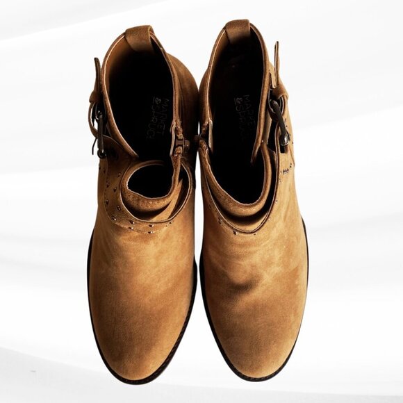 NWOT Market & Spruce O'Hara Studded Bootie, Tan, Size 9 - Picture 4 of 13